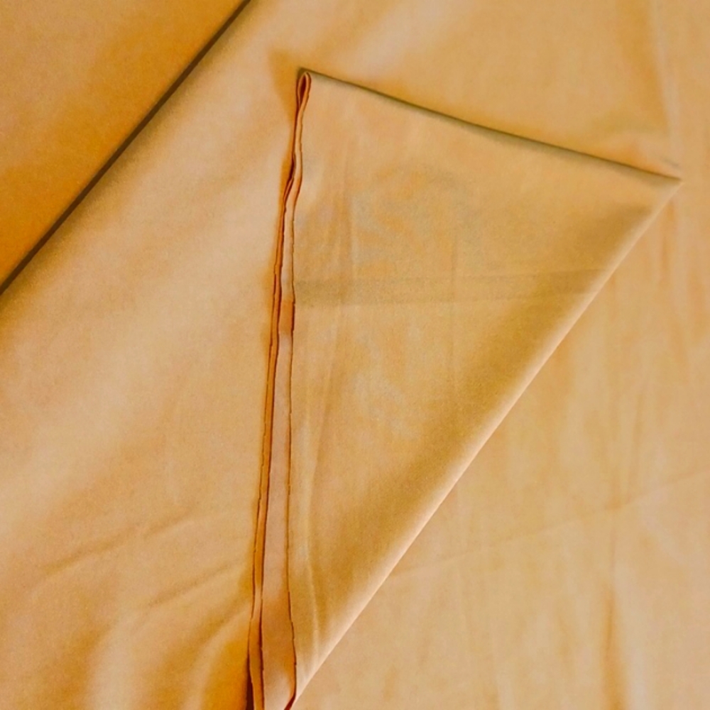 Rich Gold Colour Stretchy Polyester Fabric With Slight Shimmer 6452